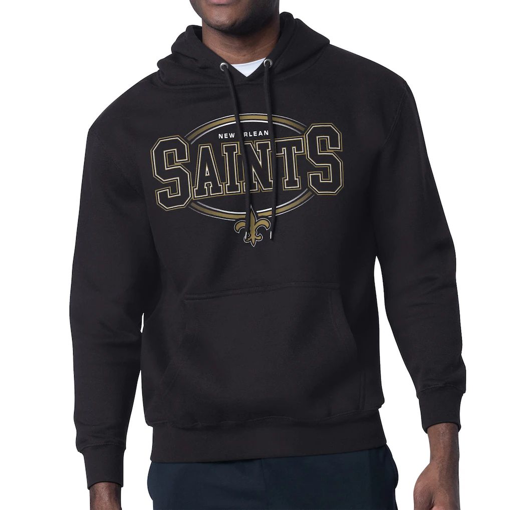Men 2026 NFL New Orleans Saints hoodie Black 03
